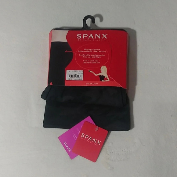 Spanx Look At Me Now Leggings, Tummy Control, Black Camo, Large (us 12-14) - Picture 5 of 7